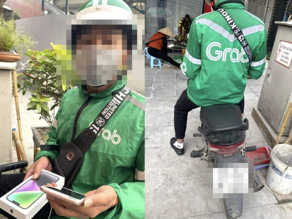 Đặt xe công nghệ, người bị lừa đảo, người mất iPhone 14