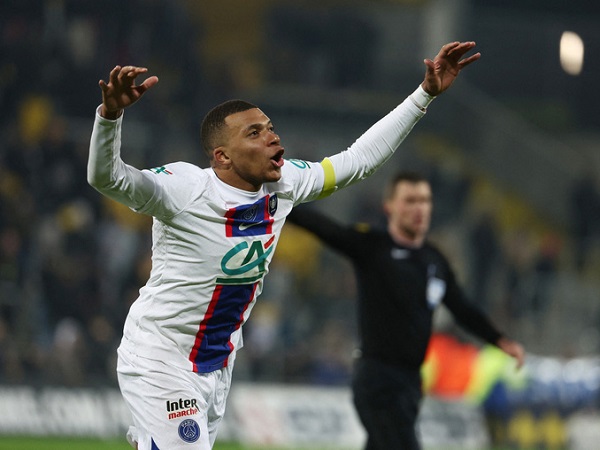 Mbappe ghi 5 bàn trong trận 'đại thắng' của PSG