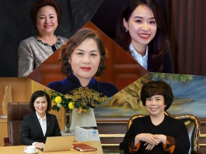 5 bóng hồng 'quyền lực' nức tiếng trong ngành ngân hàng Việt