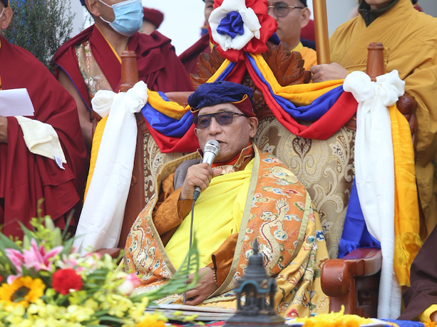 Hàng ngàn phật tử tham gia đại lễ cầu an do Đức Gyalwang Drukpa chủ trì