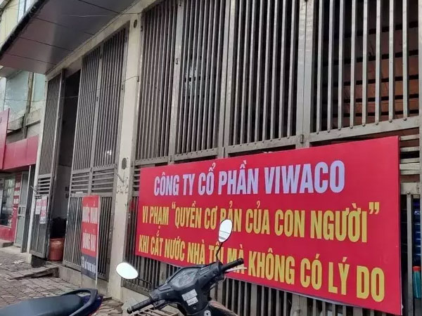 Bị tố đấu trộm nước sạch Sông Đà, chủ hộ dân trên đường Hồ Tùng Mậu gửi đơn tố công ty Viwaco vu khống, bịa đặt thông tin