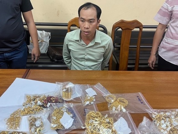 Đối tượng trộm hơn 100 lượng vàng trước ngày 'vía Thần Tài' sa lưới