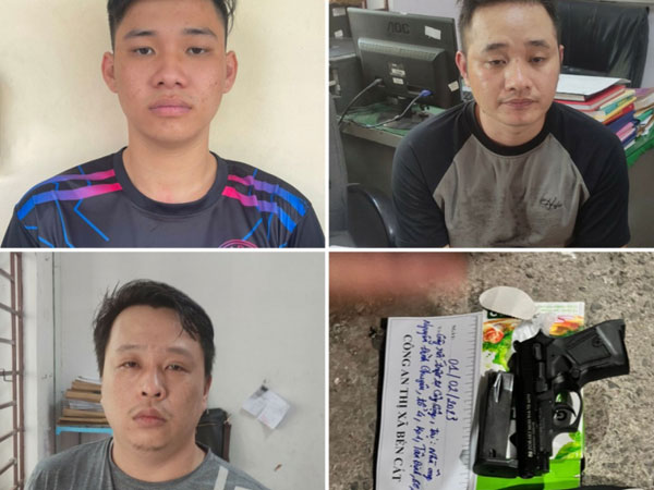 Gọi đồng bọn bắn đối thủ trước công ty