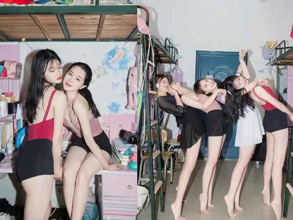 Các nữ sinh trường Mỹ thuật TQ gây phẫn nộ khi đăng bộ ảnh phản cảm