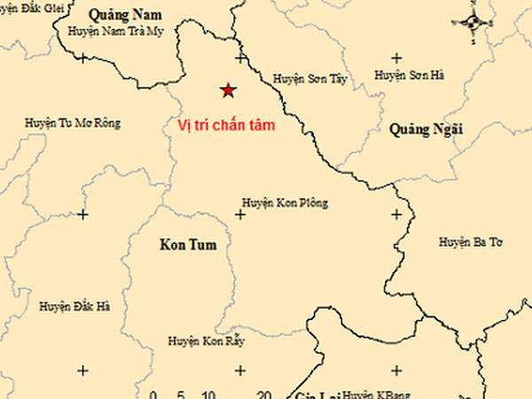 Sáng nay lại động đất ở Kon Tum: Giới khoa học cảnh báo những gì?