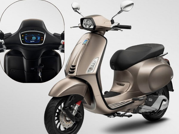 Vespa Sprint S tại Việt Nam thêm màn hình TFT, tăng giá từ 17,4
