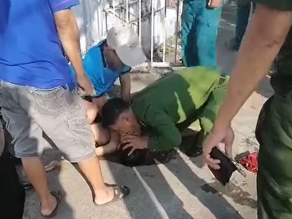 Đại úy công an kể lại giây phút cứu em bé 12 tuổi từ hồ sâu