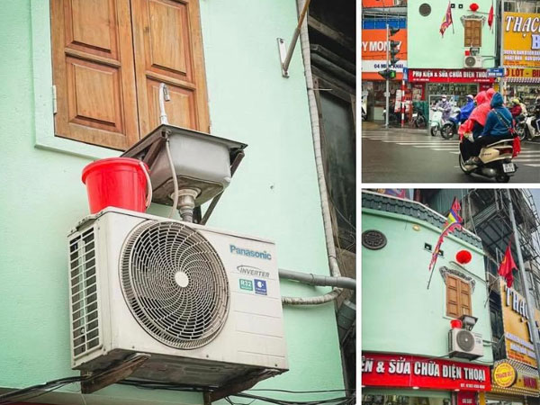 Tiết lộ bất ngờ về 'chiếc bồn rửa triệu view' gắn giữa trời ở Hà Nội