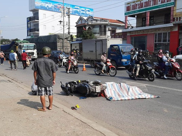 Tai nạn thương tâm, người đàn ông có 3 con nhỏ tử vong tại chỗ