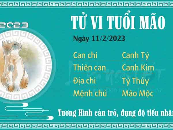 Tử vi thứ 7 ngày 11/02/2023 của 12 con giáp: Sửu thăng tiến, Ngọ bị hãm hại