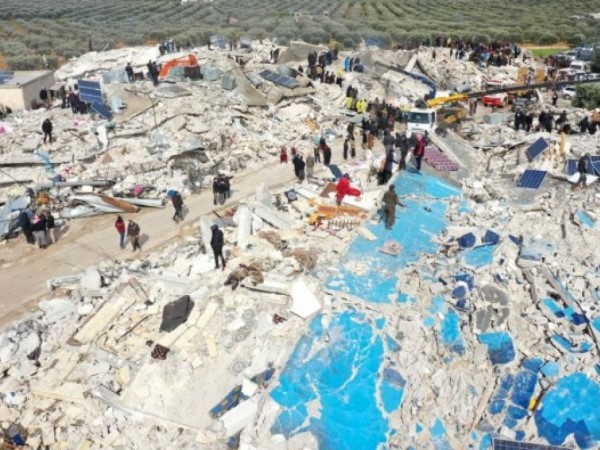Hình ảnh cho thấy sức tàn phá khủng khiếp của động đất tại Thổ Nhĩ Kỳ, Syria