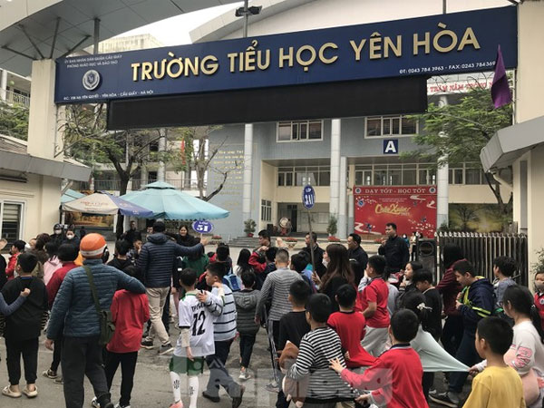 Xác định nguyên nhân ban đầu vụ cháy trong Trường Tiểu học Yên Hoà