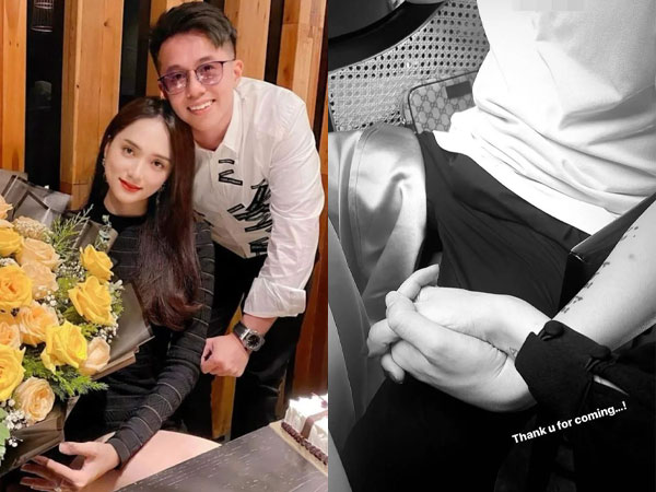 Hương Giang khoe ảnh tay trong tay với người đàn ông lạ dịp Valentine, danh tính khiến fan bất ngờ