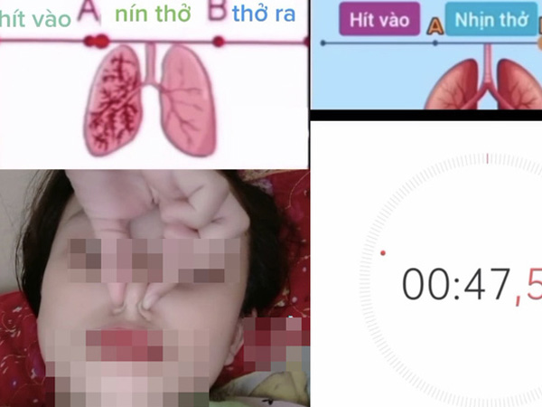 Hiểm họa khôn lường từ trào lưu nín thở trên 30 giây kiểm tra phổi