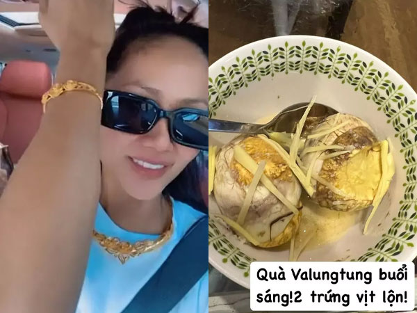 Sao Việt khoe quà Valentine: Lạ nhất 2 quả trứng vịt lộn