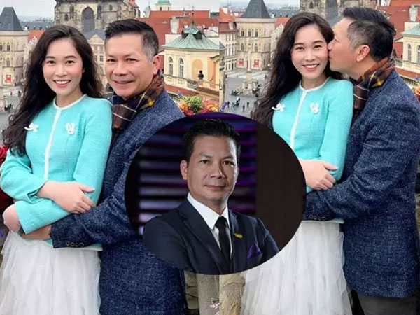 Bất ngờ ngoại hình 'Shark' Hưng khi chụp ảnh bên vợ kém 16 tuổi