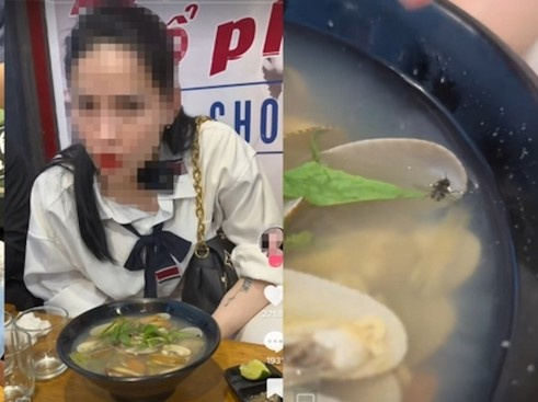 Bị nữ TikToker phản ánh 'thức ăn có ruồi', chủ quán ốc nổi tiếng ở Huế lên tiếng