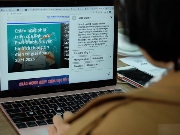 Việt Nam đã và đang tích hợp chatbot vào các website Chính phủ