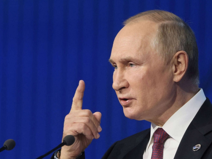 Tổng thống Putin tố phương Tây mưu toan chia nhỏ và làm tan rã dân tộc Nga