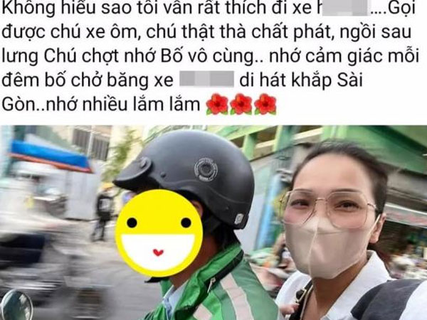 Bị nhắc nhở chuyện không đội mũ bảo hiểm, Hồng Ngọc đáp thế nào mà sau đó xóa vội?