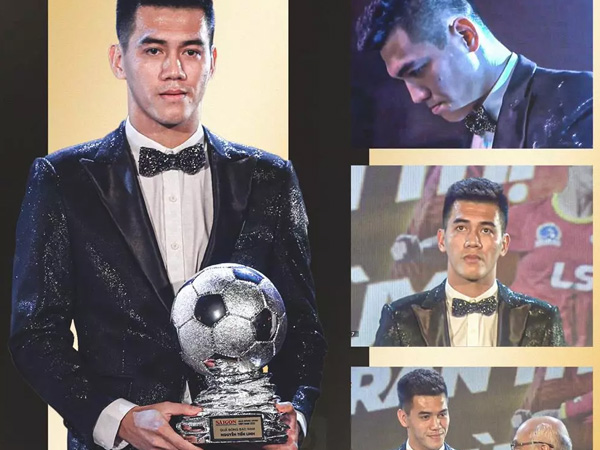 Xôn xao Tiến Linh phản ứng căng khi nhận Quả Bóng Bạc 2022