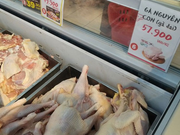 Thịt gà trong nước dư thừa, gà nhập khẩu vẫn cao