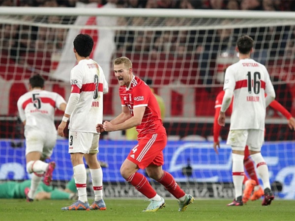 Đánh bại Stuttgart, Bayern trở lại ngôi đầu