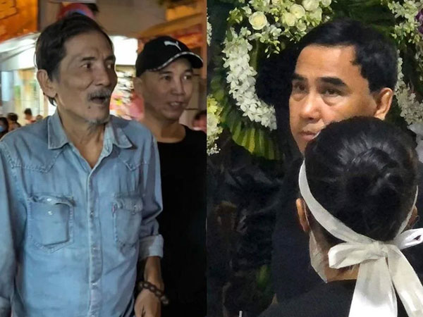Lễ viếng cố NSƯT Vũ Linh: MC Quyền Linh đi xe máy, nghệ sĩ Thương Tín xuất hiện với diện mạo lạ