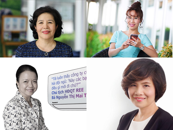 Các sếp nữ doanh nhân được nhận lương tiền tỷ