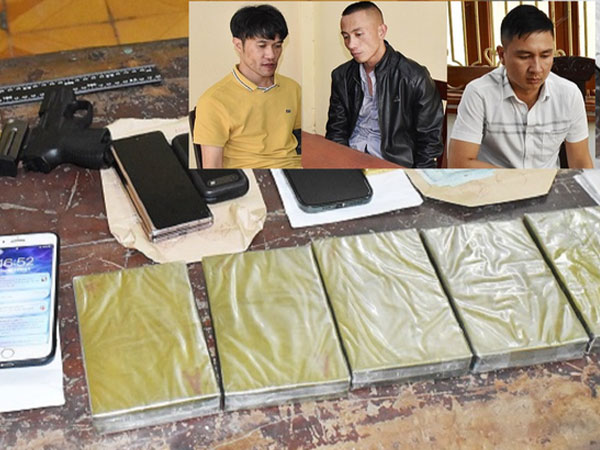 Phá chuyên án ma túy 'khủng' thu giữ xế hộp và súng K59 đạn đã lên nòng