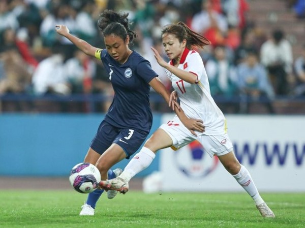 Ngỡ ngàng tỷ số trận U20 nữ Việt Nam - Singapore