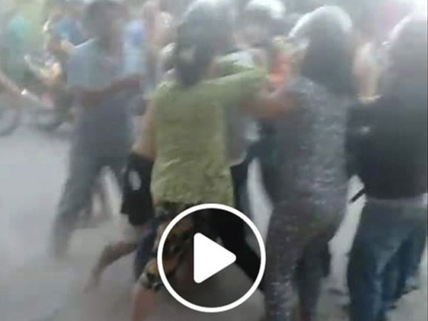 Công an Bình Dương khẳng định clip 'công an đánh người bầu' là bịa đặt