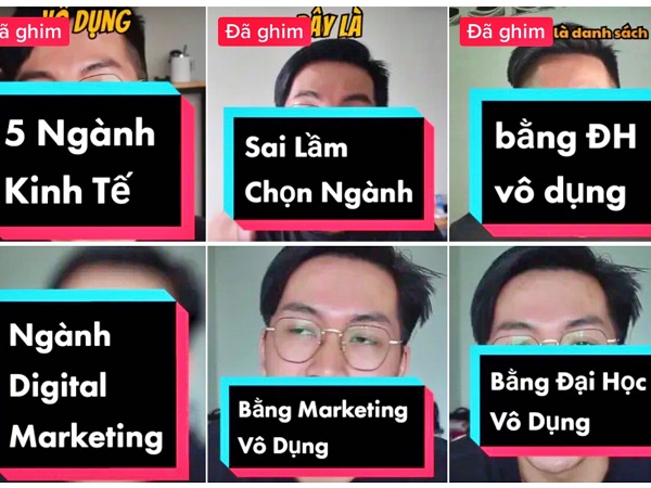 Loạn TikToker tư vấn hướng nghiệp, các trường đại học đau đầu