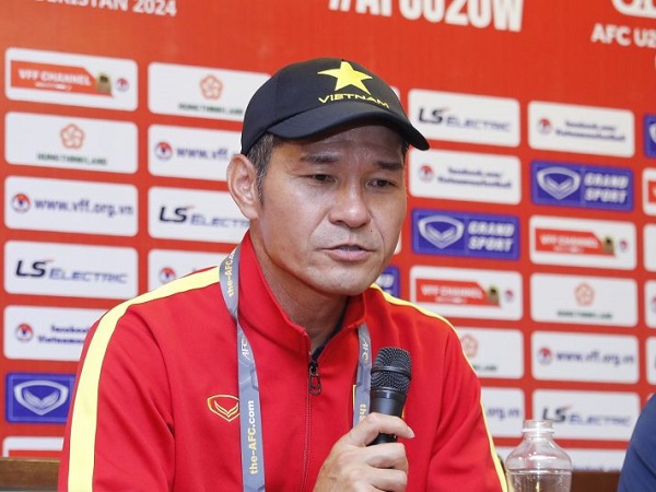 Vào vòng loại 2 giải U20 nữ châu Á 2024, HLV Nhật Bản của tuyển Việt Nam tuyên bố nóng