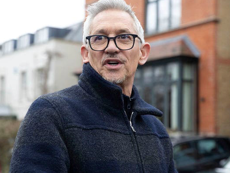 Cựu danh thủ Gary Lineker mất việc vì tweet chỉ trích chính phủ
