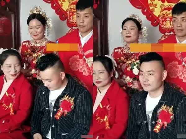 Chú rể trông già hơn cả bố vợ, nhìn sang cô dâu cũng bất ngờ không kém