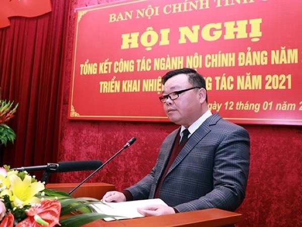 Trưởng Ban Tuyên giáo Tỉnh ủy Hòa Bình bị khởi tố, bắt tạm giam