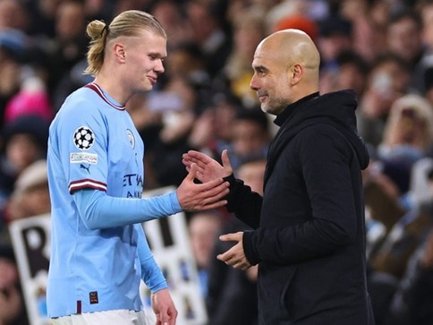 Pep Guardiola nói gì về nghi vấn 'thay Haaland để giữ kỷ lục cho Messi'