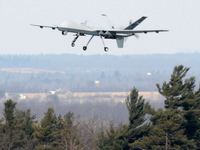 Quan chức Mỹ tiết lộ tình trạng của UAV MQ-9 rơi ở Biển Đen