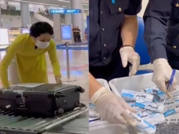 Cảnh soi chiếu lộ rõ ‘lô’ ma túy trong hành lý của 4 tiếp viên Vietnam Airlines