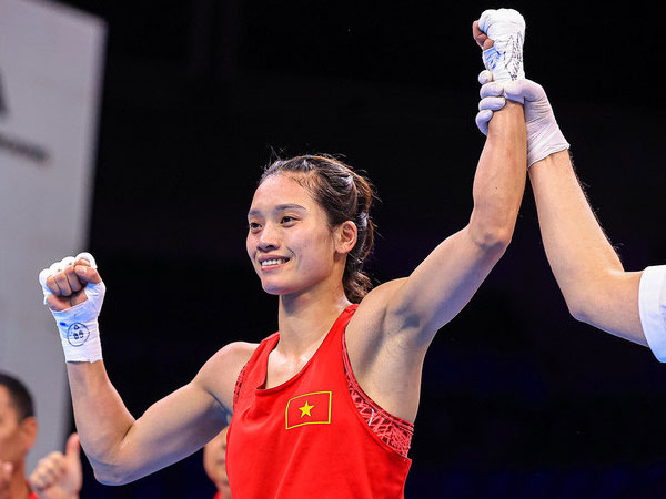 Nữ võ sĩ boxing Việt Nam làm nên lịch sử tại giải vô địch thế giới