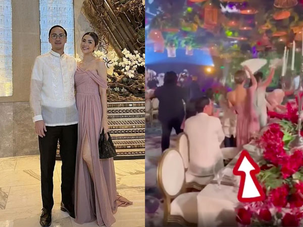 Vợ chồng Tăng Thành Hà 'quẩy cực sung' trong đám cưới Linh Rin, vô tình để lộ mặt quý tử