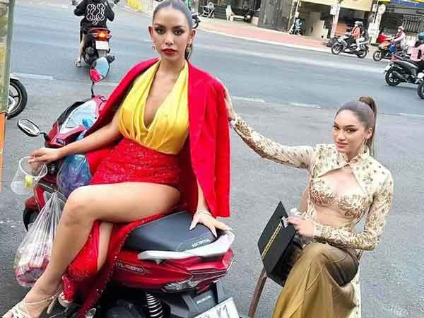 Tranh cãi dáng ngồi khó hiểu của thí sinh Miss Grand Thailand tại Việt Nam