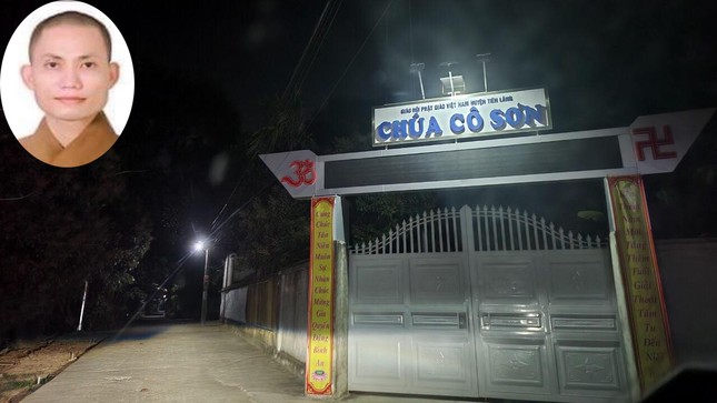 Khai trừ nhà tu hành tự nhận là trụ trì chùa Cô Sơn vì tàng trữ ma túy