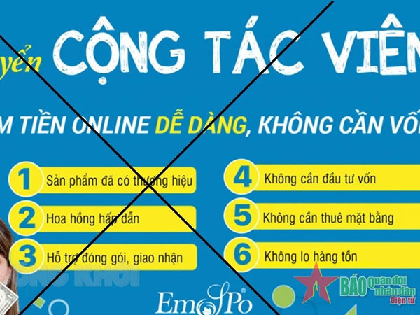 Người phụ nữ bị mất gần 400 triệu đồng khi được mời làm việc online