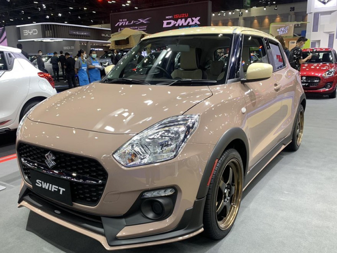 Cận cảnh Suzuki Swift Mocca Cafe Edition 2023 từ 470 triệu đồng