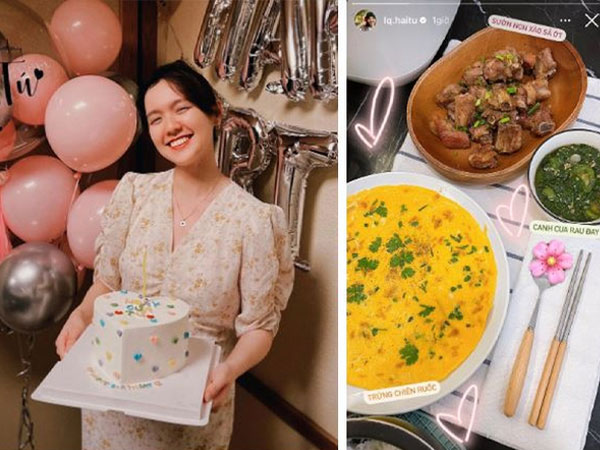 'Nàng thơ' nhà Sơn Tùng M-TP khoe mâm cơm, netizen khen hết lời