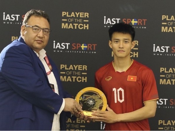 Ngôi sao U23 Việt Nam nhận giải thưởng ‘an ủi’ tại Doha Cup 2023