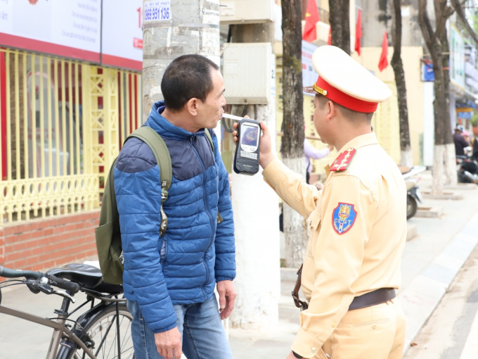 Sơn La xử lý nghiêm người điều khiển xe đạp vi phạm nồng độ cồn