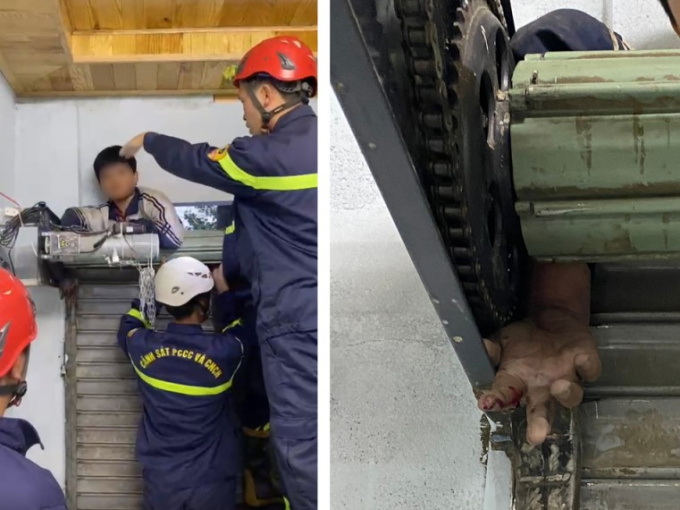 Vụ bé trai 11 tuổi bị cửa cuốn đè tử vong: Sét đánh hỏng cảm ứng chống vật cản, gia đình chưa kịp sửa
